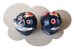 « Cerbères 01 » & « Cerbères 02 » skulls