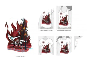 Marcel Femme « Louploup Rouge » (Taille M)